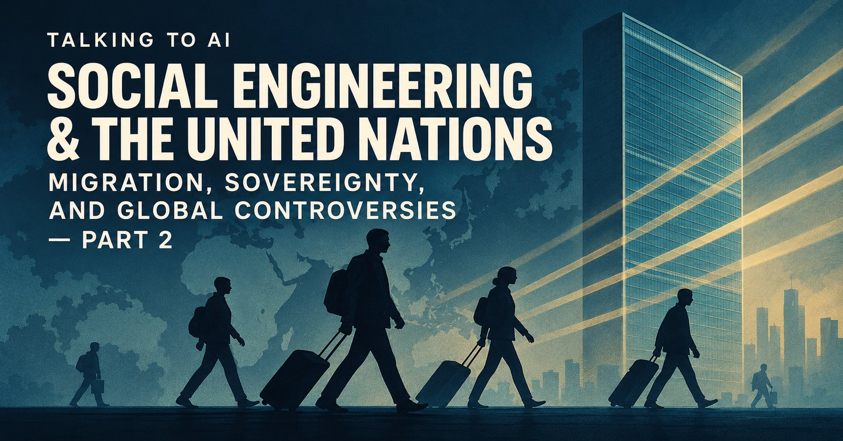 Social Engineering: 2 The United Nations: Migration, Sovereignty, and Global Controversies
