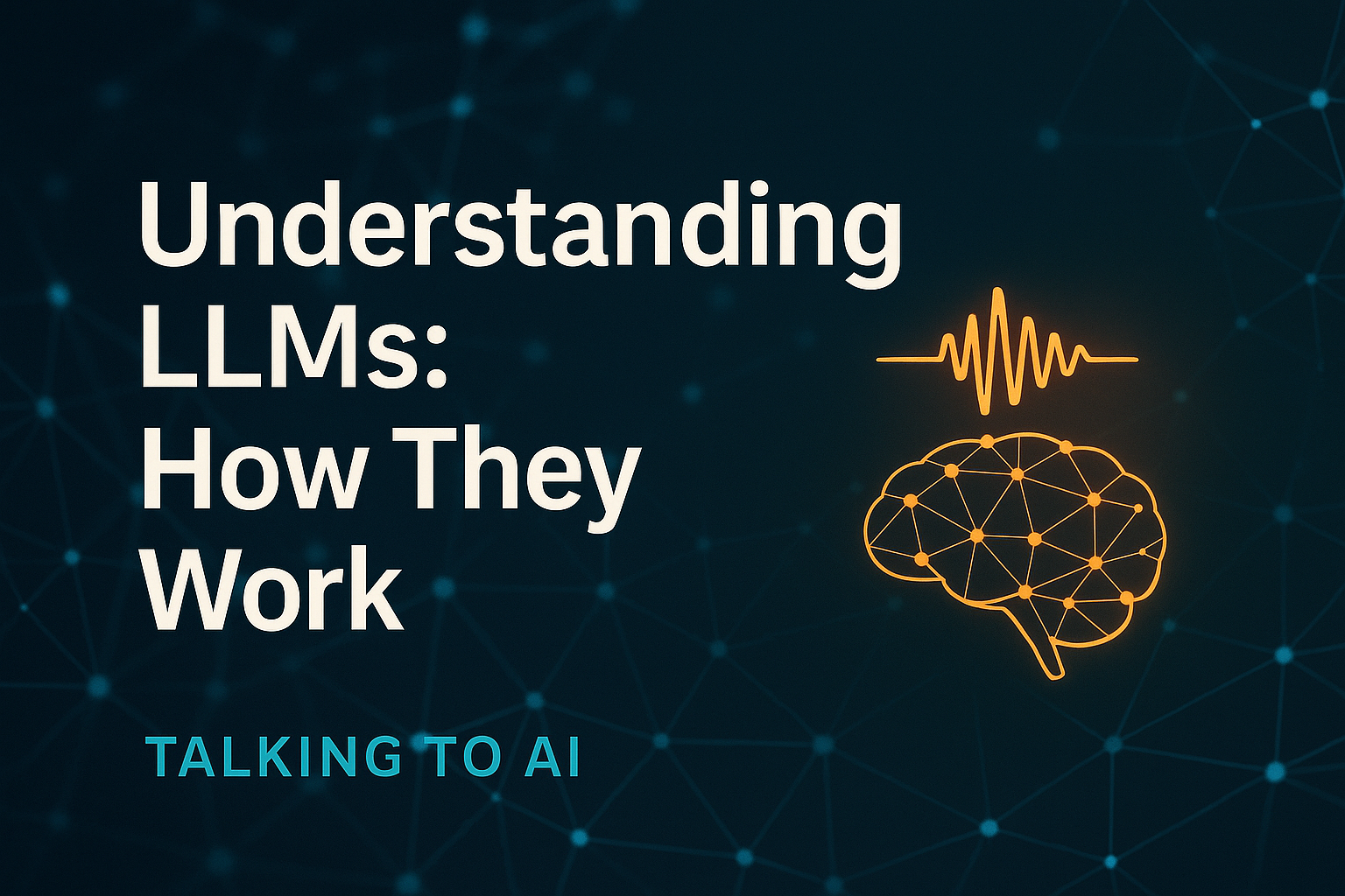 Curious how large language models actually work?