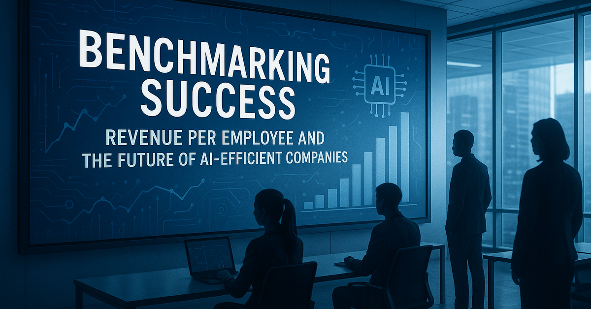 Benchmarking Success: Revenue Per Employee and the Future of AI-Efficient Companies